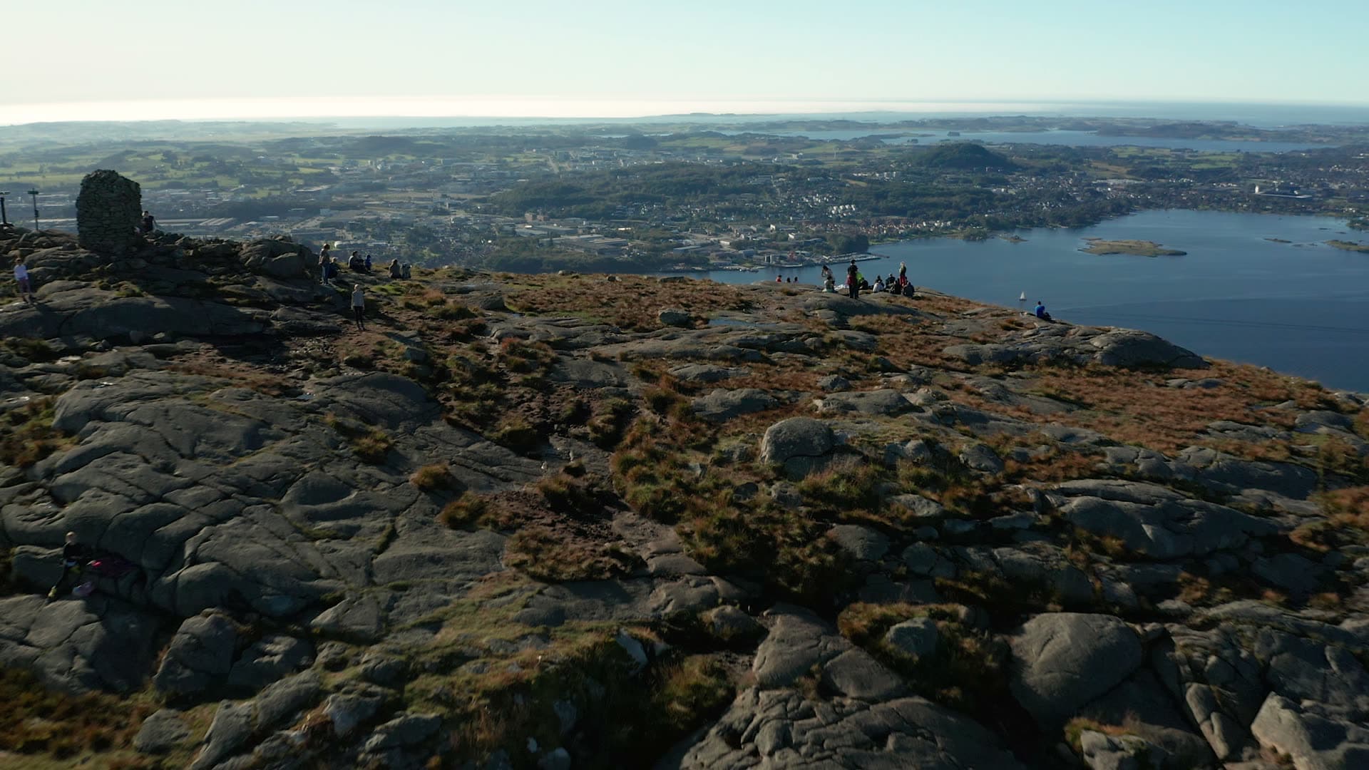Mountain summit with lake vista, Dalsnuten
