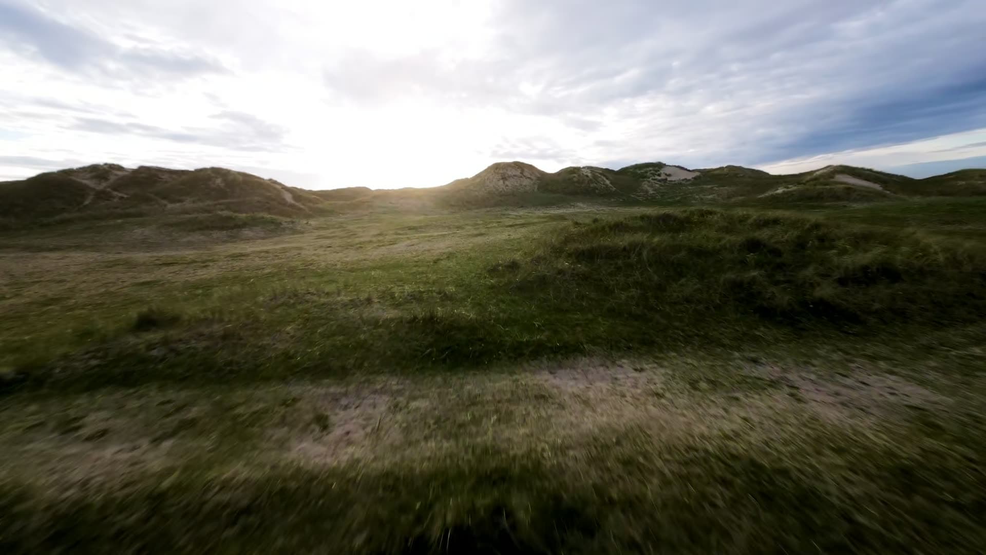 Coastal dunes with beach and ocean, Boresanden